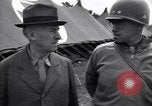 Image of General Omar N Bradley and Secretary of State Cordell Hull Normandy France, 1944, second 15 stock footage video 65675027616