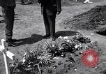 Image of Secretary of State Cordell Hull visits U.S. 4th Division Cemetery Normandy France, 1944, second 25 stock footage video 65675027617