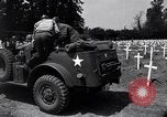Image of Secretary of State Cordell Hull visits U.S. 4th Division Cemetery Normandy France, 1944, second 34 stock footage video 65675027617