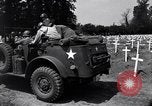 Image of Secretary of State Cordell Hull visits U.S. 4th Division Cemetery Normandy France, 1944, second 35 stock footage video 65675027617