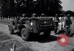 Image of Secretary of State Cordell Hull visits U.S. 4th Division Cemetery Normandy France, 1944, second 41 stock footage video 65675027617