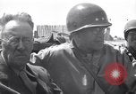 Image of Secretary of State, Cordell Hull, visits the Normandy beachhead Normandy France, 1944, second 37 stock footage video 65675027618