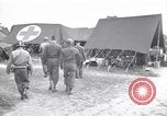 Image of Cordell Hull visiting wounded U.S. soldiers at a field hospital Normandy France, 1944, second 4 stock footage video 65675027620