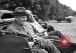 Image of Cordell Hull visiting wounded U.S. soldiers at a field hospital Normandy France, 1944, second 60 stock footage video 65675027620