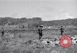 Image of U.S. marines in battle of Saipan Saipan Northern Mariana Islands, 1944, second 20 stock footage video 65675027621