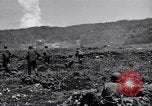 Image of U.S. marines in battle of Saipan Saipan Northern Mariana Islands, 1944, second 26 stock footage video 65675027621