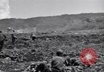Image of U.S. marines in battle of Saipan Saipan Northern Mariana Islands, 1944, second 27 stock footage video 65675027621