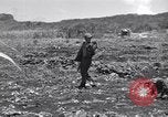 Image of U.S. marines in battle of Saipan Saipan Northern Mariana Islands, 1944, second 43 stock footage video 65675027621