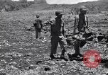 Image of U.S. marines in battle of Saipan Saipan Northern Mariana Islands, 1944, second 48 stock footage video 65675027621