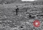 Image of U.S. marines in battle of Saipan Saipan Northern Mariana Islands, 1944, second 50 stock footage video 65675027621