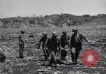 Image of U.S. marines in battle of Saipan Saipan Northern Mariana Islands, 1944, second 56 stock footage video 65675027621