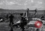 Image US Marines dans des abris improvisés Saipan Îles Mariannes du Nord, 1944, de la seconde 17 séquences d'archives historiques vidéo 65675027622