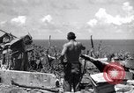 Image US Marines dans des abris improvisés Saipan Îles Mariannes du Nord, 1944, de la seconde 21 séquences d'archives historiques vidéo 65675027622