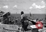 Image US Marines dans des abris improvisés Saipan Îles Mariannes du Nord, 1944, de la seconde 24 séquences d'archives historiques vidéo 65675027622