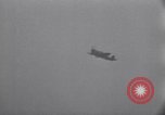 Standbild P47 über St Lo Saint Lo Frankreich, 1944, aus Sekunde 15 historischem Filmmaterial Videoclip 65675027628