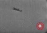 Standbild P47 über St Lo Saint Lo Frankreich, 1944, aus Sekunde 18 historischem Filmmaterial Videoclip 65675027628