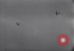 Standbild P47 über St Lo Saint Lo Frankreich, 1944, aus Sekunde 23 historischem Filmmaterial Videoclip 65675027628
