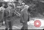 Standbild Kriegsminister Henry Stimson Normandie Frankreich, 1944, aus Sekunde 18 historischem Filmmaterial Videoclip 65675027636