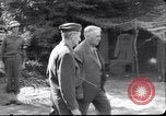 Standbild Kriegsminister Henry Stimson Normandie Frankreich, 1944, aus Sekunde 21 historischem Filmmaterial Videoclip 65675027636