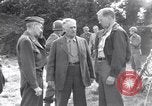 Standbild Kriegsminister Henry Stimson Normandie Frankreich, 1944, aus Sekunde 30 historischem Filmmaterial Videoclip 65675027636
