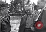 Standbild Kriegsminister Henry Stimson Normandie Frankreich, 1944, aus Sekunde 33 historischem Filmmaterial Videoclip 65675027636