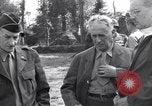 Standbild Kriegsminister Henry Stimson Normandie Frankreich, 1944, aus Sekunde 35 historischem Filmmaterial Videoclip 65675027636