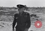 Image of General Dwight D Eisenhower visits Normandy Cherbourg Normandy France, 1944, second 35 stock footage video 65675027643