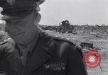 Image of General Dwight D Eisenhower visits Normandy Cherbourg Normandy France, 1944, second 38 stock footage video 65675027643