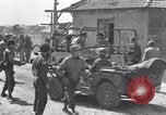 Image of General Dwight D Eisenhower visits Normandy Cherbourg Normandy France, 1944, second 58 stock footage video 65675027643