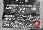 Image of soldiers Cherbourg Normandy France, 1944, second 1 stock footage video 65675027644
