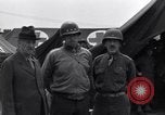 Image of Stimson with Bradley and Patton tour field hospital Cherbourg Normandy France, 1944, second 18 stock footage video 65675027646
