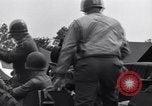 Image of Stimson with Bradley and Patton tour field hospital Cherbourg Normandy France, 1944, second 35 stock footage video 65675027646