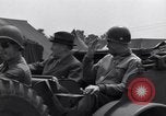 Image of Stimson with Bradley and Patton tour field hospital Cherbourg Normandy France, 1944, second 41 stock footage video 65675027646