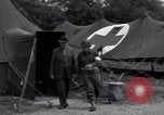 Image of Stimson with Bradley and Patton tour field hospital Cherbourg Normandy France, 1944, second 45 stock footage video 65675027646