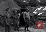 Image of Stimson with Bradley and Patton tour field hospital Cherbourg Normandy France, 1944, second 51 stock footage video 65675027646