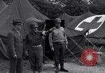 Image of Stimson with Bradley and Patton tour field hospital Cherbourg Normandy France, 1944, second 52 stock footage video 65675027646