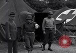Image of Stimson with Bradley and Patton tour field hospital Cherbourg Normandy France, 1944, second 54 stock footage video 65675027646