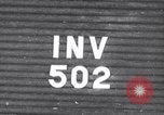 Standbild US Army Division 29 Soldaten Messezelt Saint Lo Frankreich, 1944, aus Sekunde 3 historischem Filmmaterial Videoclip 65675027647