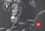 Standbild US Army Division 29 Soldaten Messezelt Saint Lo Frankreich, 1944, aus Sekunde 35 historischem Filmmaterial Videoclip 65675027647