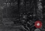 Standbild 29 Division Soldaten Ruhe und Musik zu hören Saint Lo Frankreich, 1944, aus Sekunde 7 historischem Filmmaterial Videoclip 65675027649