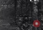 Standbild 29 Division Soldaten Ruhe und Musik zu hören Saint Lo Frankreich, 1944, aus Sekunde 15 historischem Filmmaterial Videoclip 65675027649