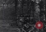 Standbild 29 Division Soldaten Ruhe und Musik zu hören Saint Lo Frankreich, 1944, aus Sekunde 16 historischem Filmmaterial Videoclip 65675027649
