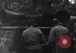 Standbild 29 Division Soldaten Ruhe und Musik zu hören Saint Lo Frankreich, 1944, aus Sekunde 38 historischem Filmmaterial Videoclip 65675027649