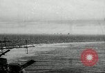 Standbild B6N Jill Flugzeuge starten von japanischen Flugzeugträger Zweiten Weltkrieg Pazifischer Ozean, 1944, aus Sekunde 3 historischem Filmmaterial Videoclip 65675027684