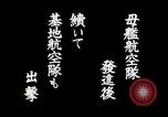 Standbild japanischen Mitsubishi G4M Bomber nehmen ab und fliegen auf einer Mission Pacific Theater, 1944, aus Sekunde 6 historischem Filmmaterial Videoclip 65675027685
