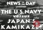 Image of Japanese Kamikaze attack Okinawa Ryukyu Islands, 1944, second 5 stock footage video 65675027694