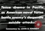 Image of Japanese Kamikaze attack Okinawa Ryukyu Islands, 1944, second 12 stock footage video 65675027694
