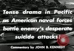 Image of Japanese Kamikaze attack Okinawa Ryukyu Islands, 1944, second 15 stock footage video 65675027694