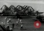 Image of US Navy aircraft attack tokyo bay shipping Tokyo Japan, 1945, second 16 stock footage video 65675027695