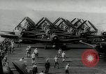 Image of US Navy aircraft attack tokyo bay shipping Tokyo Japan, 1945, second 17 stock footage video 65675027695